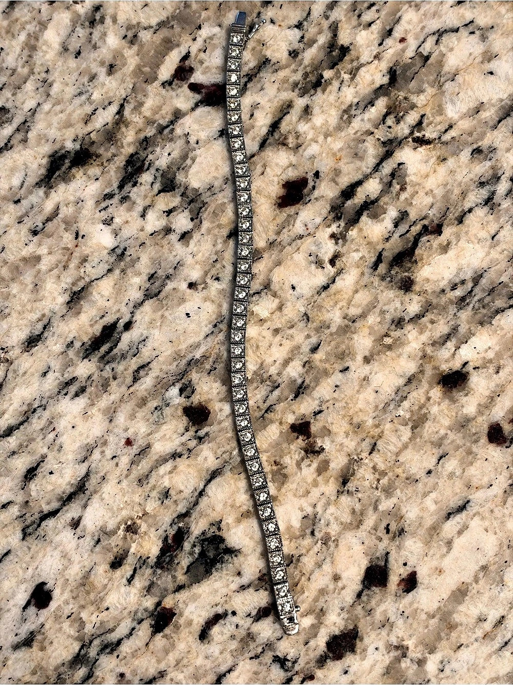 Sterling Silver Tennis Bracelet Like New